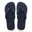 【送料無料】 ハワイアナス メンズ サンダル シューズ Havaianas Brasil Sn00 Navy Blue