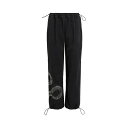 【送料無料】 オールセインツ レディース カジュアルパンツ ボトムス All Yas Emb Trs Ld42 Washed Black