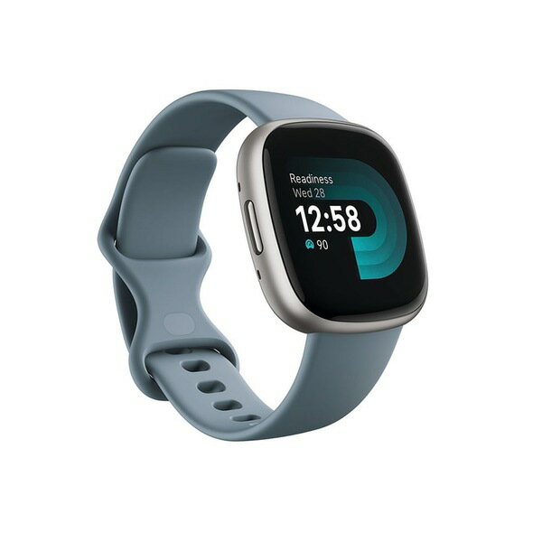 楽天ReVida 楽天市場店【送料無料】 フィットビット レディース 腕時計 アクセサリー Fitbit Versa 4 Smartwatch - Waterfall Blue Electronics