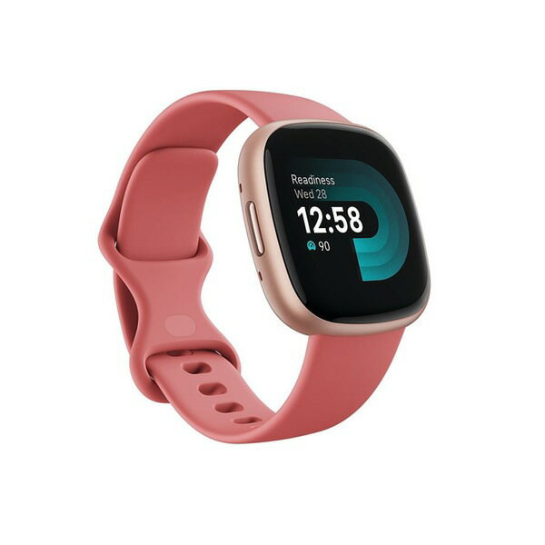 楽天ReVida 楽天市場店【送料無料】 フィットビット レディース 腕時計 アクセサリー Fitbit Versa 4 Smartwatch - Pink Sand/Copper Rose Electronics