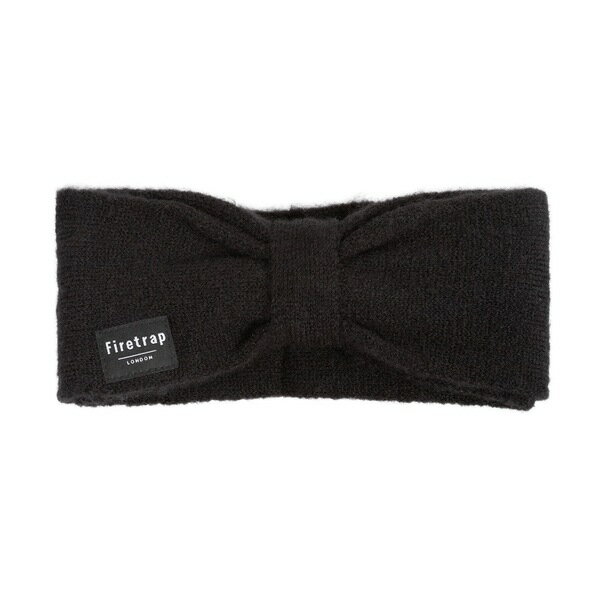 【送料無料】 ファイヤートラップ レディース マフラー・ストール・スカーフ アクセサリー Knit Hdbnd Ld41 Black