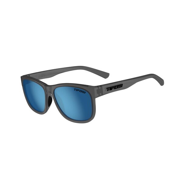 【送料無料】 ティフォージ メンズ サングラス・アイウェア アクセサリー Swank XL Single Polarised Lens Sunglasses Satin Vapor/Blue Polarized