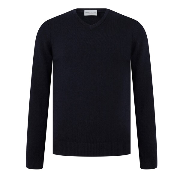 【送料無料】 ライルアンドスコット メンズ パーカー スウェット アウター Lyle Ls V Pullover Sn99 New Navy