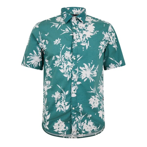 リプレイ メンズ トップス シャツ フラワー柄 プリント フラワー Replay Floral Print Sn42 Green 010 ..