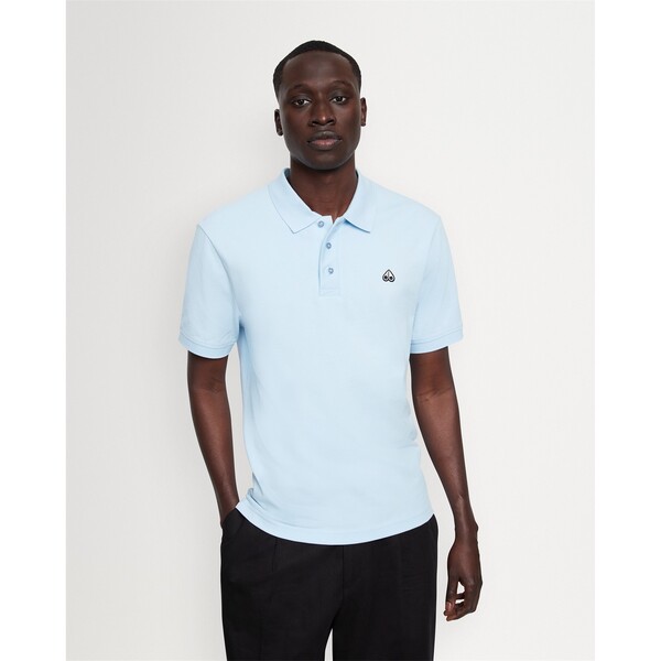 ̵ ࡼʥå  ݥ ȥåץ Moose Pique Polo Sn42 Sky 1389