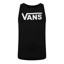 【送料無料】 バンズ メンズ タンクトップ トップス Vans Classic Tank Sn43 Black