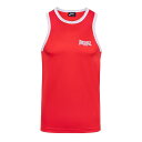 【送料無料】 ロンズデール メンズ タンクトップ トップス Boxing Vests Red/White