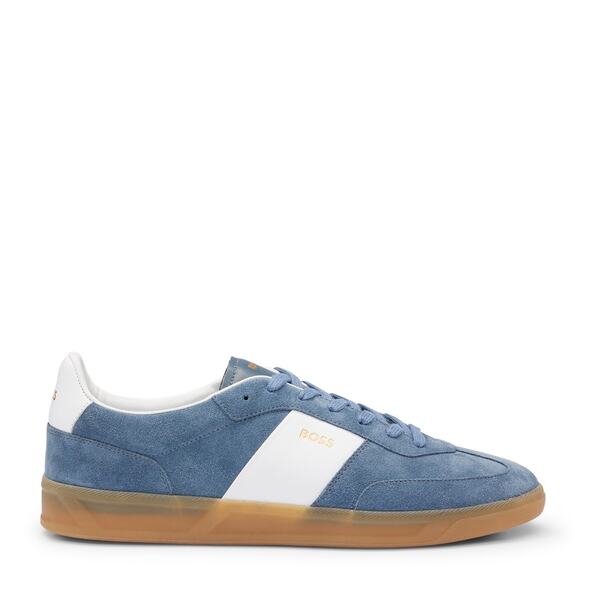 ボス メンズ シューズ スニーカー Boss Brandon sd Sn44 Medium Blue 429 ブルー