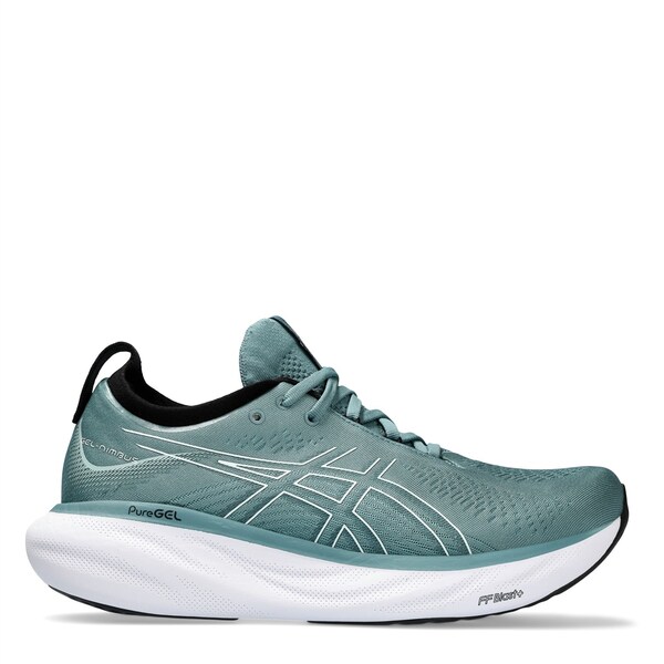 【送料無料】 アシックス メンズ スニーカー ランニングシューズ シューズ Gel-Nimbus 25 Mens Running Shoes Teal/Aqua