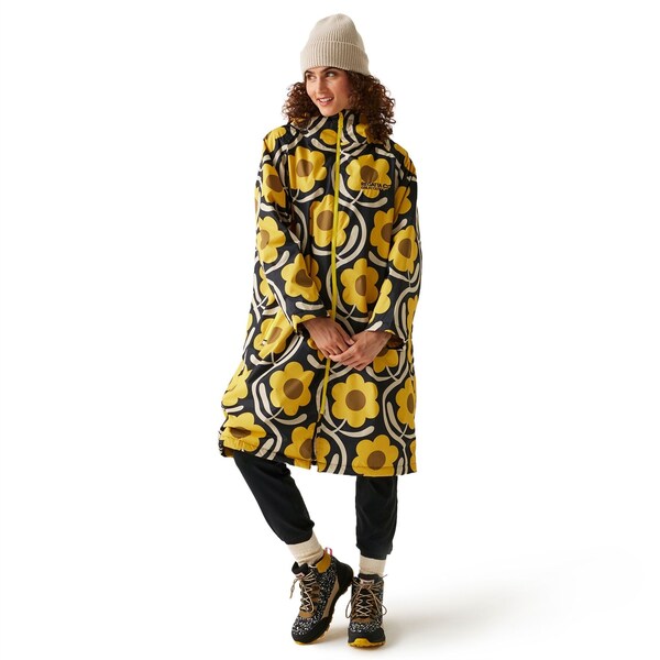 【送料無料】 レガッタ レディース ジャケット ブルゾン アウター Orla Kiely Changing Robe Apple Blossom Yellow