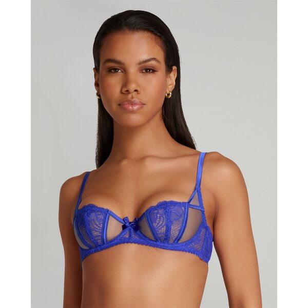 【送料無料】 エージェントプロヴォケイター レディース ブラジャー アンダーウェア ROZLYN Balconette Underwired Bra Cobalt