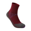 【送料無料】 カリマー レディース 靴下 アンダーウェア Marathon 1 pack Socks Ladies Raspberry/Purpl