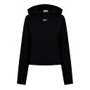 【送料無料】 リーボック レディース パーカー・スウェット アウター Rie Flc Hdy Ld99 Black