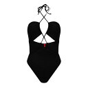 【送料無料】 フューゴ レディース 上下セット 水着 Hugo Hailey Swimsuit Ld41 Black