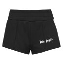 【送料無料】 パーム・エンジェルス レディース ハーフパンツ・ショーツ ボトムス Track Hot Shorts Blk/Wht 1001