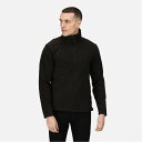 【送料無料】 レガッタ メンズ パーカー・スウェット アウター Micro Full Zip Fleece Black