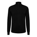 【送料無料】 ライルアンドスコット メンズ パーカー・スウェット アウター Lyle Mer Q-Zip LCF Sn99 Jet Black