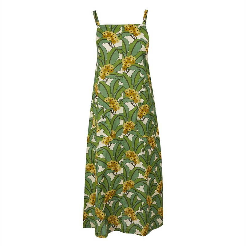  レガッタ レディース ワンピース トップス Orla Kiely Sun Dress II Green Tropcl