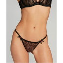 【送料無料】 エージェントプロヴォケイター レディース パンツ アンダーウェア AP Lorna Lace Thong Ld42 Black