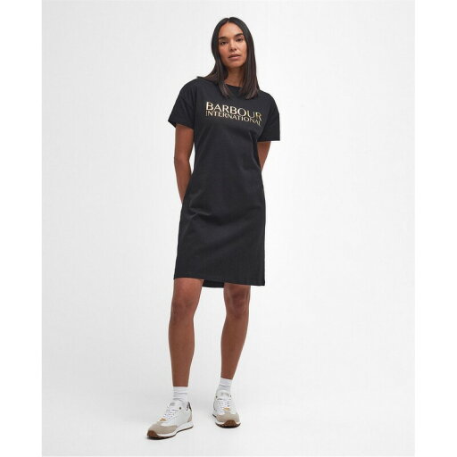 【送料無料】 バブアー レディース ワンピース トップス Carla Midi Dress Black 【送料無料】 バブアー レディース ワンピース トップス Carla Midi Dress Black