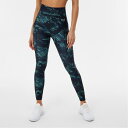 【送料無料】 エバーラスト レディース レギンス ボトムス Contour Panel Leggings Womens Strobe Print