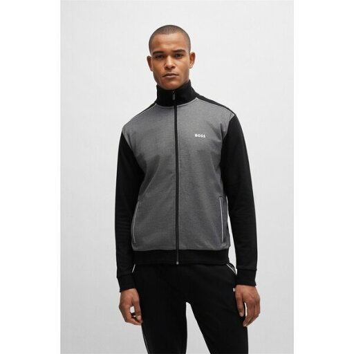 【送料無料】 ボス メンズ ジャケット・ブルゾン アウター Tracksuit Jacket 10166548 28 Black 001 【送料無料】 ボス メンズ ジャケット・ブルゾン アウター Tracksuit Jacket 10166548 28 Black 001