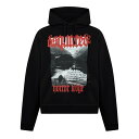 【送料無料】 ディースクエアード メンズ パーカー・スウェット アウター Dsquared2 Relax Fit Hoodie Black