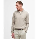 【送料無料】 バブアー メンズ パーカー・スウェット アウター Houndwood Half Zip Sweatshirt Concrete GY35