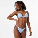 【送料無料】 ジャック ウィルス レディース ボトムスのみ 水着 Shirred Tie Side Bikini Bottom Marina Ditsy