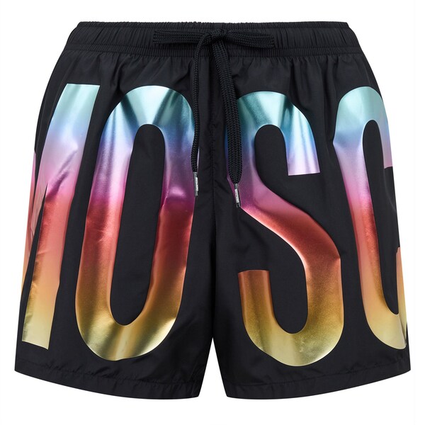 モスキーノ レディース 水着 上下セット Moschino U SwimSuit Ld53 Fantasy Black ブラック