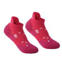 【送料無料】 カリマー レディース 靴下 アンダーウェア 2 Pack Running Socks Ladies Neon Pink