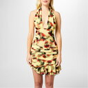 【送料無料】 ベックアンドブリッジ レディース ワンピース トップス Fiore Halter Dress Citrus Rose