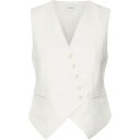 【送料無料】 ヴェロモーダ レディース ベスト トップス VM Linen Waistcoat Ld43 Birch