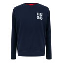 【送料無料】 フューゴ メンズ パーカー・スウェット アウター SprayLogo Sweatshirt 10262201 Dark Blue 405