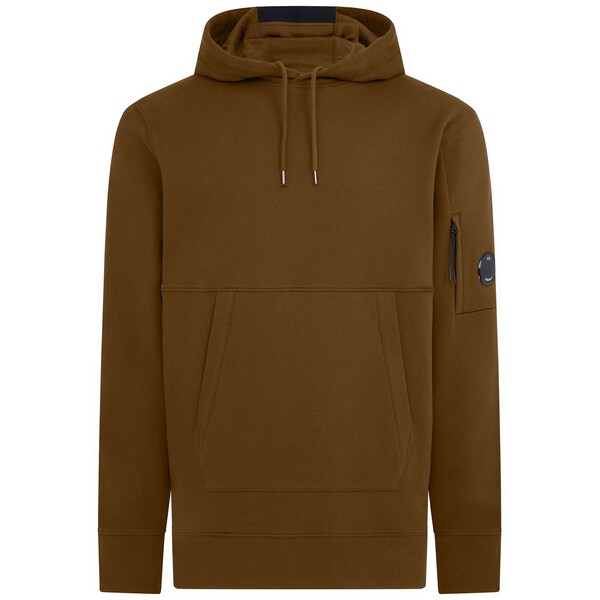 【送料無料】 シーピーカンパニー メンズ パーカー・スウェット フーディー アウター Diagonal Raised Fleece Hoodie Toffee 351
