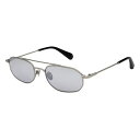 【送料無料】 オールセインツ メンズ サングラス・アイウェア アクセサリー Indigo Sunglass Dull Silver(4)