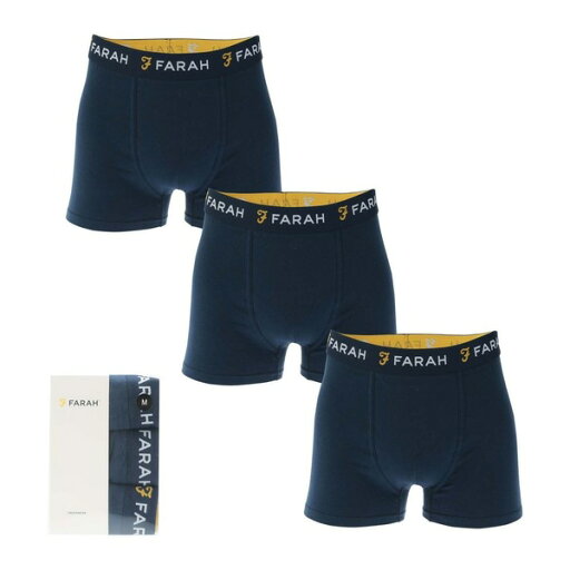 【送料無料】 ファーラー メンズ ボクサーパンツ アンダーウェア Aveleer 3 Pack Boxer Shorts Navy 【送料無料】 ファーラー メンズ ボクサーパンツ アンダーウェア Aveleer 3 Pack Boxer Shorts Navy