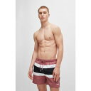 【送料無料】 ボス メンズ ハーフパンツ・ショーツ 水着 Boss Rico 10259623 01 Open Red 644(4)