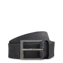 【送料無料】 ボス メンズ ベルト アクセサリー Elloy-G-Sd_Sz35 10243454 01 Dark Blue 401