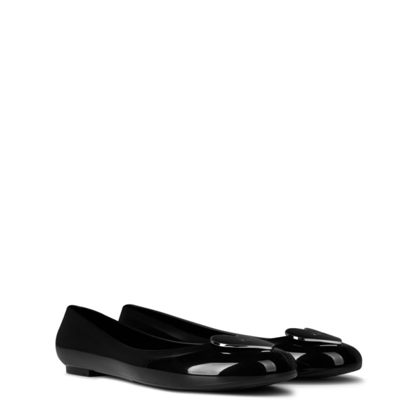 ラブ モスキーノ レディース シューズ パンプス LOVE MOSCHINO Lm Jelly Ballet Smu Ld00 Black/Silver ブラック