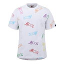 【送料無料】 アイスクリーム メンズ Tシャツ トップス IC AOP Rundog T Sn44 White