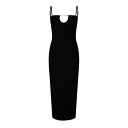 【送料無料】 ジャクエムス レディース ワンピース トップス La Sierra Bodycon Maxi Dress Black