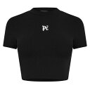 【送料無料】 パーム・エンジェルス レディース Tシャツ トップス Palm PA Baby Tee Ld44 Black