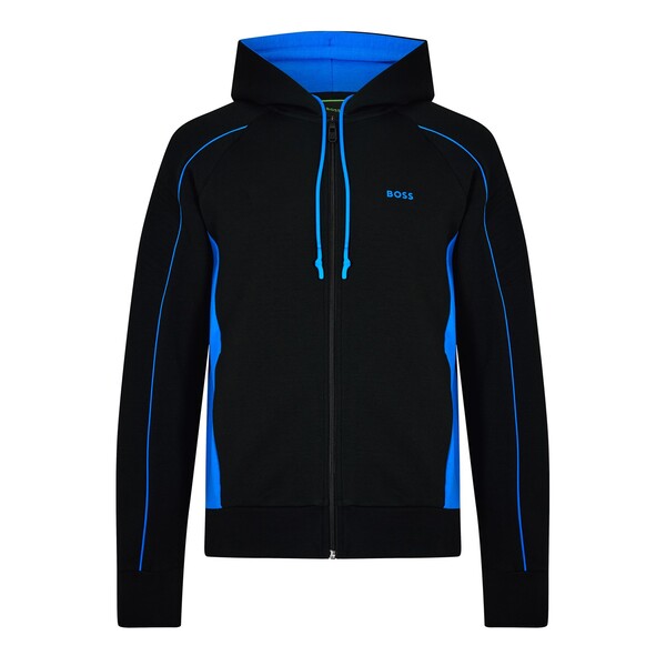 ボス メンズ アウター パーカー・スウェット Boss Saggy 1 10256713 01 Hoody Mens Black 001 ブラック