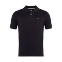 【送料無料】 エデンパーク メンズ ポロシャツ トップス Black stretch pima cotton polo NO