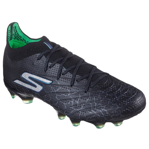 SKECHERS - スケッチャーズ メンズ シューズ スニーカー ブーツ Skechers SKX_01 Firm Ground Football Boots Black/Silver ブラック