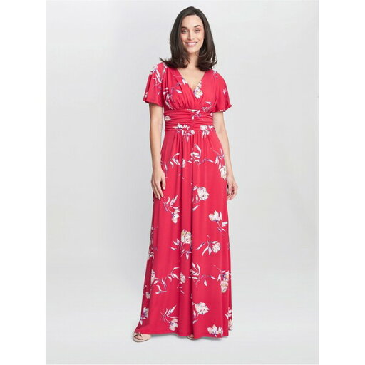 【送料無料】 ジーナバッコーニ レディース ワンピース トップス Fabiana Jersey Maxi Dress DARK RED 【送料無料】 ジーナバッコーニ レディース ワンピース トップス Fabiana Jersey Maxi Dress DARK RED