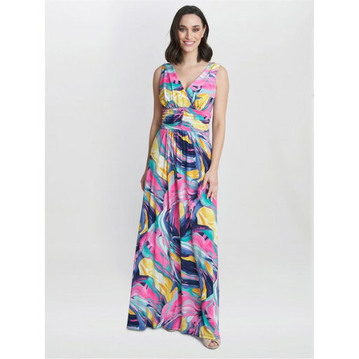 【送料無料】 ジーナバッコーニ レディース ワンピース トップス Camille Jersey Maxi Dress PEACH 【送料無料】 ジーナバッコーニ レディース ワンピース トップス Camille Jersey Maxi Dress PEACH