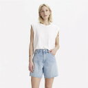 【送料無料】 リーバイス レディース タンクトップ トップス Levis Boxy Tank White + Slub White