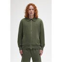 【送料無料】 フレッドペリー メンズ パーカー・スウェット アウター Fred Slub Zip Swt Sn43 LaurelWreathX21